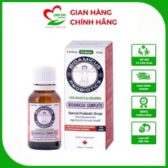 Men 10 Chủng Bioamicus - Hỗ Trợ Tiêu Hóa Cho Trẻ, Giảm Đầy Bụng và Trào Ngược Sinh Lý - Sản Phẩm Bổ Sung Lợi Khuẩn Từ Úc