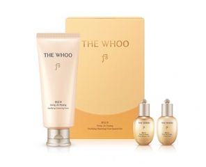 Sữa Rửa Mặt Dưỡng Ẩm The Whoo Gongjinhyang 180ml - Gel Tạo Bọt Chống Oxy Hóa, Dưỡng Sáng Da, Bộ Sản Phẩm Đặc Biệt