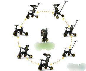 Xe đạp 3 bánh cao cấp gấp gọn Uonibaby SL1688 chính hãng