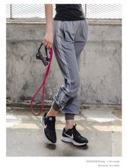 Quần Jogger Nữ Vải Dù Cao Cấp Đen Hồng Xám - Đồ Tập Gym Thời Trang, Thoáng Mát, Năng Động Cho Tất Cả Các Hoạt Động