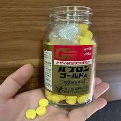 Viên uống cảm cúm của Nhật 210 viên Pabron Gold Nhật Bản 197480