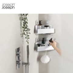 Bộ 2 Kệ Để Đồ Nhà Tắm Gắn Góc Tường Joseph Joseph 70550 EasyStore
