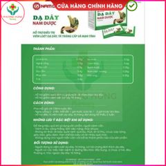 Cốm Dạ Dày Nam Dược - Hỗ Trợ Giảm Đau, Bệnh Dạ Dày, Đầy Bụng - Hộp 12 Gói Tiêu Hóa Tự Nhiên