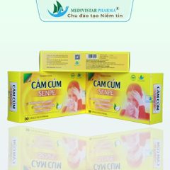 Viên Cam Cum Senpe Hỗ Trợ Giải Cảm, Giảm Ho, Nhức Đầu - Sản Phẩm Thảo Dược Cho Người Lớn và Trẻ Em Trên 6 Tuổi