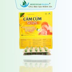 Viên Cam Cum Senpe - Hỗ Trợ Giải Cảm, Giảm Ho, Nhức Đầu, Ngạt Mũi - Hộp 50 Viên Thảo Dược Tự Nhiên