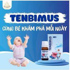 Men Vi Sinh 10 Chủng Tenbimus cho Trẻ Em - Bổ Sung Lợi Khuẩn và Hỗ Trợ Tiêu Hóa, Phát Triển Toàn Diện Sức Khỏe