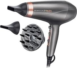 Máy Sấy Tóc Remington AC8820 - Siêu Êm 2200W Công Nghệ OPTIheat, Tạo Kiểu Lâu Dài 24h, Có 3 Phụ Kiện, Nhập Khẩu Đức