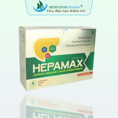 Viên Uống Hepamax Giải Độc Gan - Hỗ Trợ Thanh Nhiệt, Bảo Vệ Gan, 60 Viên - Thực Phẩm Chức Năng Dành Cho Người Uống Rượu, Suy Giảm Chức Năng Gan