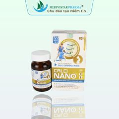 Thực phẩm chức năng CalciNano bổ sung canxi hữu cơ cho người cao tuổi