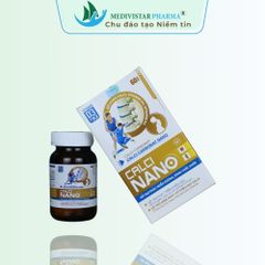 Thực phẩm chức năng CalciNano bổ sung canxi hữu cơ cho người cao tuổi