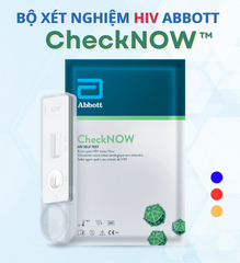 Bộ test xét nghiệm HIV tại nhà CheckNOW Abbott Hoa Kỳ, độ chính xác 99,9%