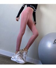 Quần Legging Dài Lưng Cao Nữ Ami - Quần Tập Gym Yoga Co Giãn Tốt, Thấm Hút Mồ Hôi, Thiết Kế Thời Trang, Đen/Grey/Hồng