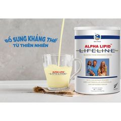 Sữa non Alpha Lipid Lifeline - Hỗ trợ tăng cường sức khỏe, cải thiện miễn dịch và tiêu hóa cho mọi lứa tuổi
