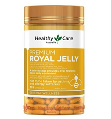 Viên sữa ong chúa Healthy Care Premium Royal Jelly 1000Mg 365 viên