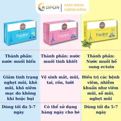 Nước Muối Sinh Lý Fysoline Xanh (Hộp 5 Ống) - Giải Pháp Tiện Lợi Cho Mũi Khỏe Mạnh, Dễ Dàng Dùng Cho Trẻ Em Và Người Lớn