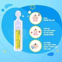 Nước Muối Sinh Lý Fysoline - Hộp 5 Ống Giúp Làm Sạch Mũi, Giảm Nghẹt Mũi, Dị Ứng, Thoải Mái Cho Mũi