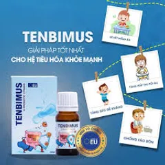 Men vi sinh Tenbimus giúp hỗ trợ tiêu hóa, tăng cường miễn dịch cho bé