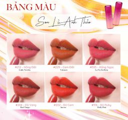 Son Môi Matte Cao Cấp GUO Cho Bà Bầu – 5g Không Chì, Dưỡng Ẩm Với Bơ Kokum, Dầu Nụ Tầm Xuân, Chống Nứt Nẻ
