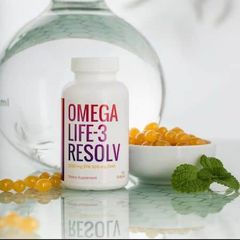 Dầu cá Omega Life3 Resolv Unicity ngăn tim mạch, sáng mắt