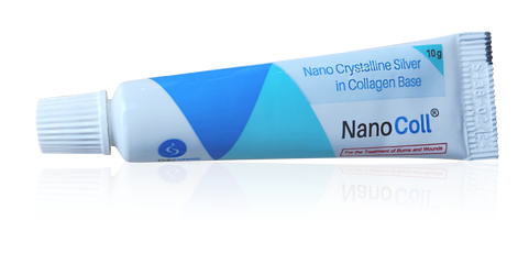 Gel Nanocoll Bôi Vết Bỏng, Vết Thương Hở, Côn Trùng Cắn Giúp Làm Lành Nhanh Và Ngăn Ngừa Hình Thành Sẹo (Tuýp 10g)