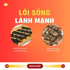 Thanh gạo lứt ăn kiêng người ăn eatclean giảm cân healthy thanh rong biển siêu hạt Bảo Ngọc