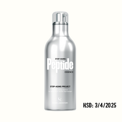 Tinh Chất Sủi Bọt Stop-Aging Peptide Essence 100ml - Serum Tăng Độ Đàn Hồi, Cải Thiện Nếp Nhăn, Xuất Xứ Hàn Quốc