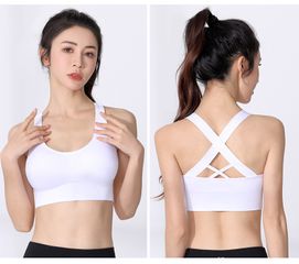 Áo Bra Chéo Lưng Cao Cấp Dệt Kim Cho Nữ - Thể Thao Yoga, Đệm Mút Thoải Mái, Kiểu Dáng Tinh Tế, Nhiều Màu Sắc, Size M/L