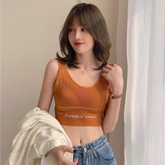 Áo Lót Thể Thao Nữ Freesize - Chất Liệu Thoáng Mát Vintage, Có Mút Đệm Ngực Dành Cho Tập Gym, Yoga Và Thể Thao