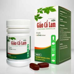 Viên Uống Cao Giảo Cổ Lam, Hỗ Trợ Hạ Mỡ Máu, Cholesterol (Hộp 100 viên)