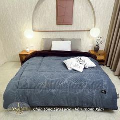 Chăn Lông Cừu Lucia Thanh Vân - Chăn Cừu Giá Tốt Lasante