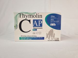 Viên Uống Thymolin C, Tăng Cường Hệ Tiêu Hóa Và Sức Đề Kháng (Hộp/10 viên)