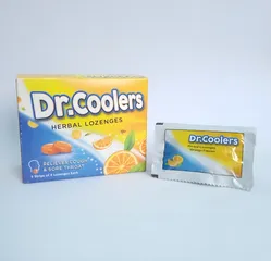 Viên Ngậm Dr.Coolers Giảm Ho, Đau Rát Họng (Hộp /20 viên)