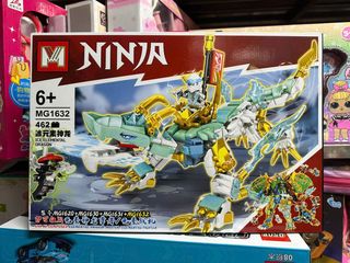 Bộ đồ chơi lắp ráp Ninja rồng xanh MG1631 MG1632 - Đồ chơi phát triển tư duy sáng tạo cho trẻ từ 6 tuổi trở lên