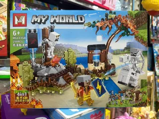 Đồ Chơi Lắp Ráp My World 4in1 - Bộ 4 Phân Loại MG1335A, MG1335B, MG1335C, MG1335D - Phát Triển Sáng Tạo Cho Trẻ Em Từ 6 Tuổi