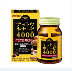 Viên uống hỗ trợ tai biến Orihiro Nattokinase 4000FU 60 viên