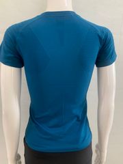 Áo Thun Nữ Cộc Tay 100% Polyester Thấm Hút Mồ Hôi, Vải Cao Cấp Dành Cho Gym, Yoga - Thoải Mái Và Dễ Chịu
