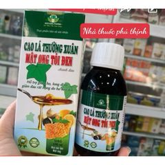Siro cao lá thường Xuân mật ong tỏi đen (date mới)