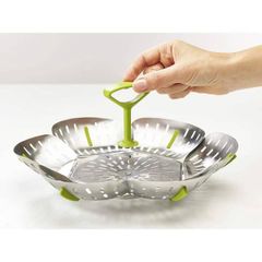 Vỉ Hấp Inox Joseph Joseph Bloom 45033 - Dụng Cụ Nấu Ăn Tiện Lợi, Thiết Kế Sáng Tạo với Chất Liệu Cao Cấp, Chịu Nhiệt đến 270°C