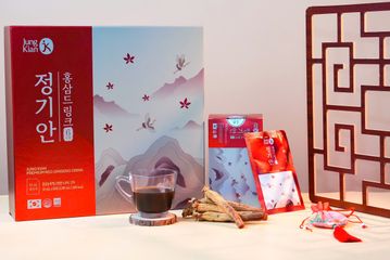 Nước Uống Hồng Sâm Jung Kian Premium - Giải Pháp Bổ Sung Sức Khỏe Từ Hồng Sâm 6 Năm Tuổi - 60 Gói X 50ml