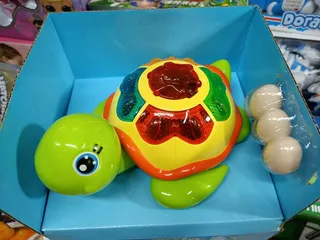 Đồ Chơi Con Rùa Đẻ Trứng Funny Tortoise Chạy Pin Có Đèn Âm Thanh - Quà Tặng Trẻ Em Thú Vị và Độc Đáo