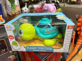 Đồ Chơi Con Rùa Đẻ Trứng Funny Tortoise Chạy Pin Có Đèn Âm Thanh - Quà Tặng Trẻ Em Thú Vị và Độc Đáo