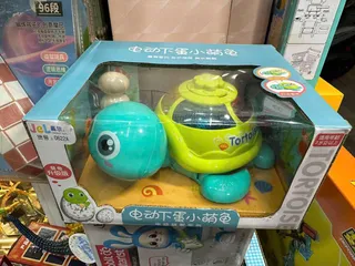 Đồ Chơi Con Rùa Đẻ Trứng Funny Tortoise Chạy Pin Có Đèn Âm Thanh - Quà Tặng Trẻ Em Thú Vị và Độc Đáo