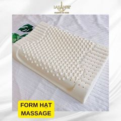 Gối Cao Su Tự Nhiên Cao 10 Cm - Chính Hãng Lasante
