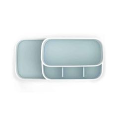 Khay Đựng Bàn Chải Mỹ Phẩm Nhà Tắm Joseph Joseph 70504 EasyStore Trắng Xanh - Thiết Kế Hiện Đại, An Toàn, Chống Trượt
