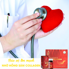 Viên uống Hồng Sâm Hàn Quốc Red Ginseng Collagen 60 viên-Hàn Quốc
