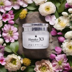 Kem Dưỡng Trắng Da Mặt Hanako X3 12g - Chống Nắng, Bổ Sung Collagen, Vitamin C & E - Giúp Da Trắng Sáng, Khỏe Mạnh