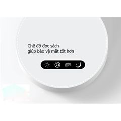 Đèn Bàn Học LED Chống Cận 8W - Tích Hợp Sạc Điện Thoại Không Dây, 3 Chế Độ Ánh Sáng, Thiết Kế Hiện Đại, Tiện Lợi Cho Học Tập