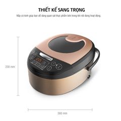Nồi Cơm Điện Tử LocknLock EJR352 1.8L Đa Chức Năng - Nấu Cơm Ngon, Bảo Hành 2 Năm, Thiết Kế Thông Minh, Dễ Sử Dụng