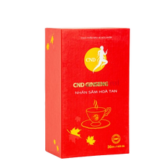 CND Ginseng Red Nhân Sâm Hòa Tan - Tăng Cường Sức Khỏe, Bổ Thận, Giảm Mệt Mỏi (Hộp 30 Gói)