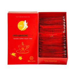 CND Ginseng Red Nhân Sâm Hòa Tan - Tăng Cường Sức Khỏe, Bổ Thận, Giảm Mệt Mỏi (Hộp 30 Gói)